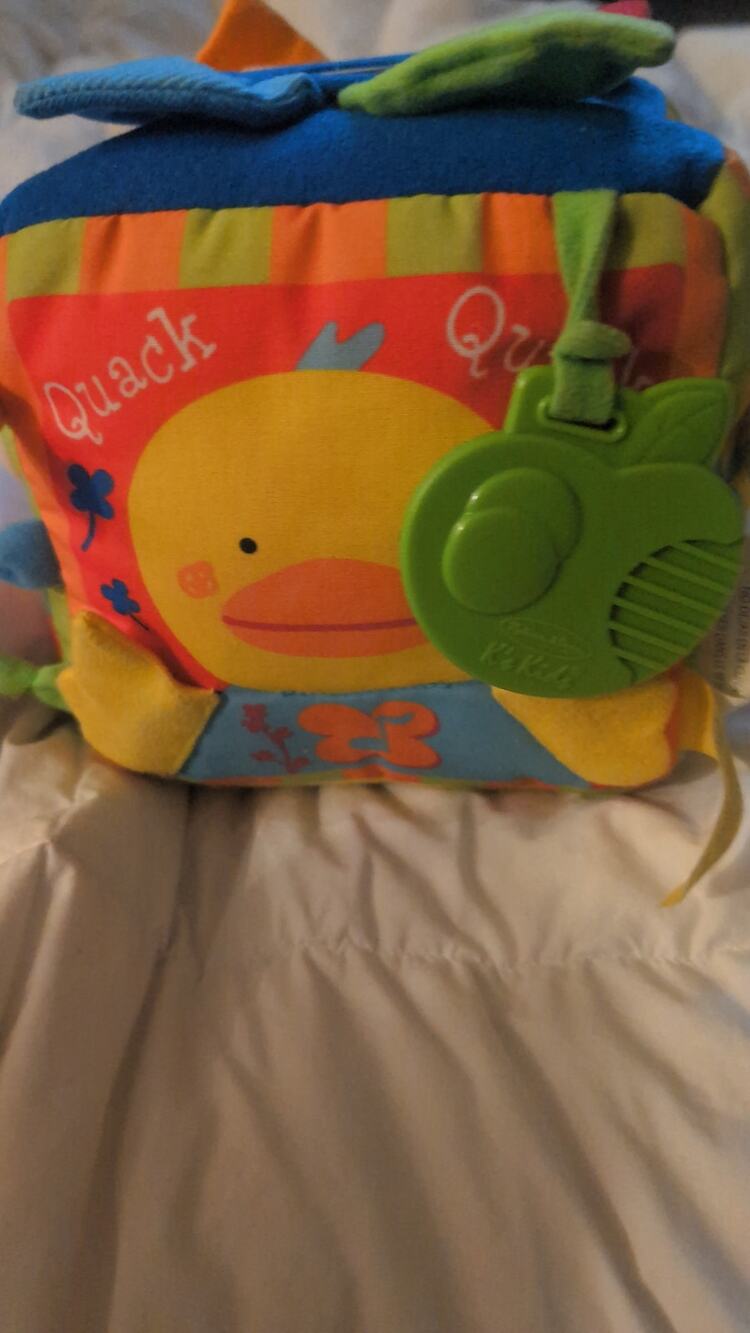 Melissa & Doug K’s Kids Musical Activity Cube Baby Toy 6M+ EUC